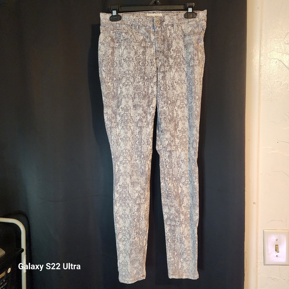 Jessica Simpson 27 Snakeprint Kiss Me Super Skinny Pants